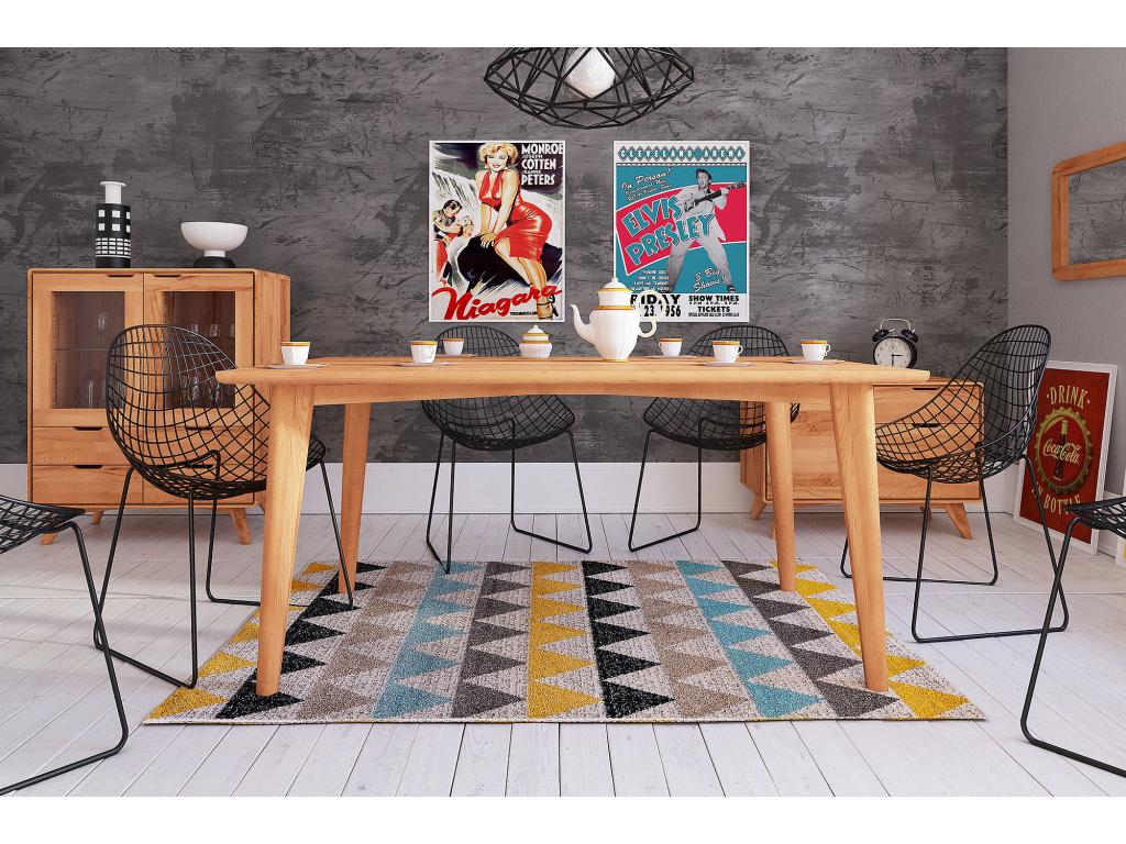 Table naturelle, 90 x 160 cm