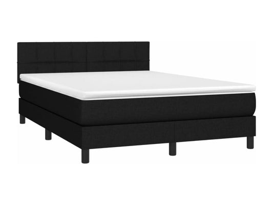 Matelas en tissu noir, 140 x 200 cm