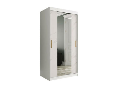Armoire en marbre blanc, 200 x 100 x 62 cm