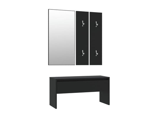 Meubles de maison en bois d'ingénierie noir