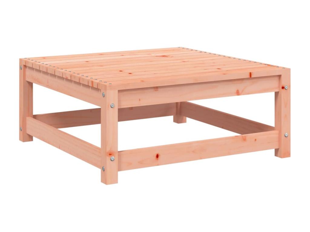 Ensemble de mobilier d'extérieur en bois massif naturel