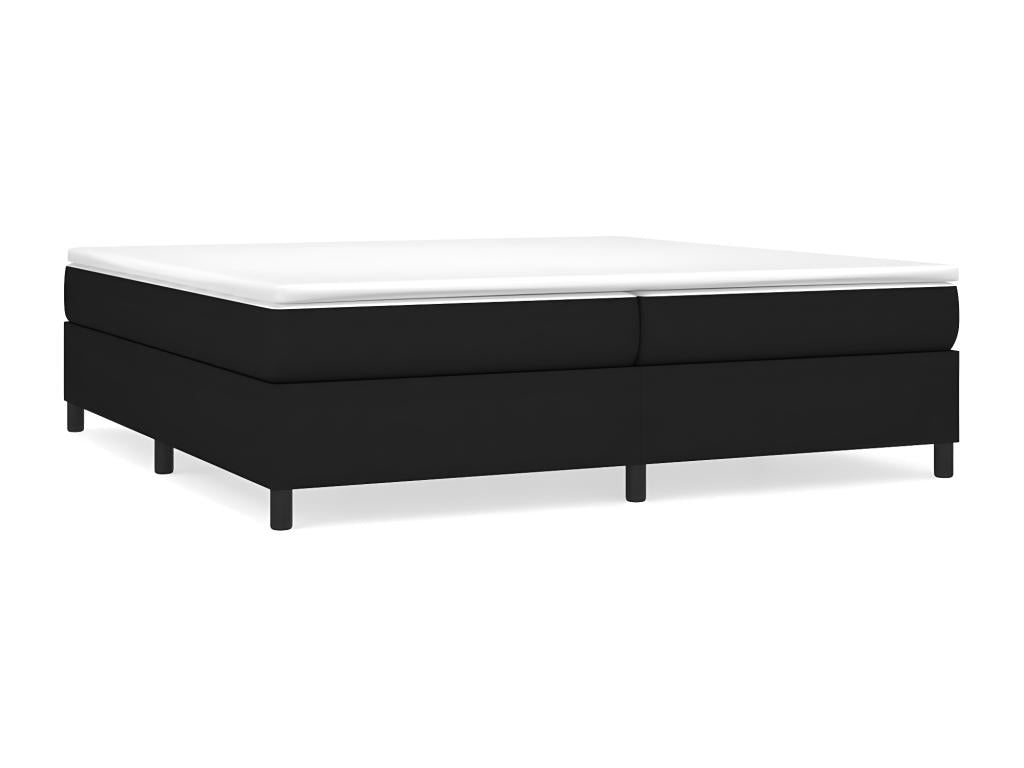 Matelas en tissu noir, 200 x 200 cm