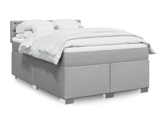 Matelas en tissu gris, 140 x 200 cm