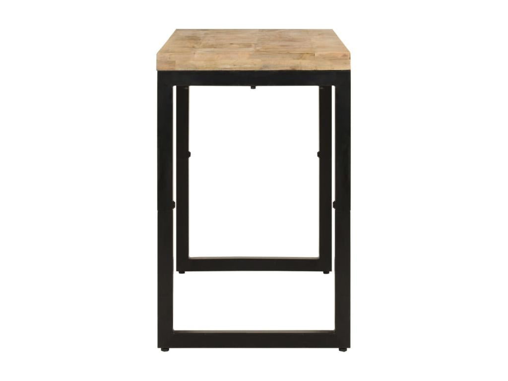 Table marron, 110 x 50 x 76 cm