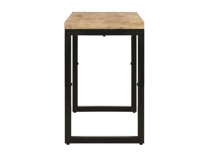 Table marron, 110 x 50 x 76 cm