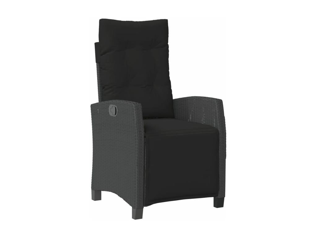 Meubles de maison en résine tressée noire