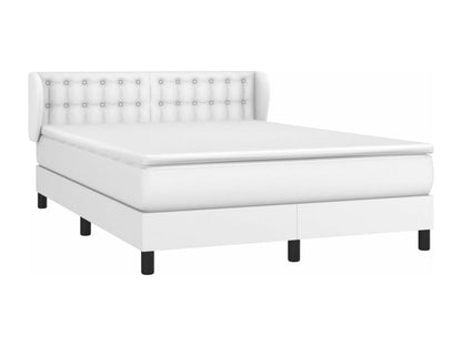 Matelas en similicuir blanc, 140 x 190 cm