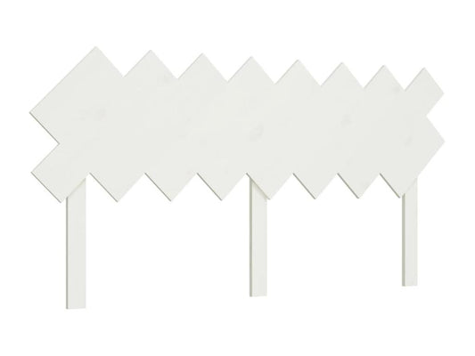 Meuble de maison en bois massif blanc, 159,5 x 3 x 80,5 cm