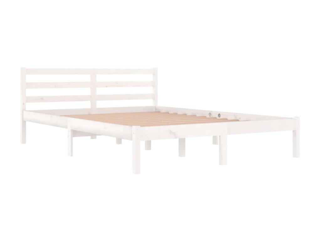 Meuble de maison en bois massif blanc, 140 x 200 cm