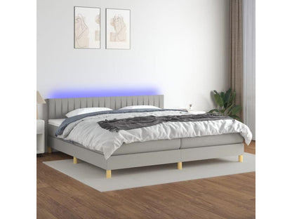 Matelas en tissu gris, 200 x 200 cm