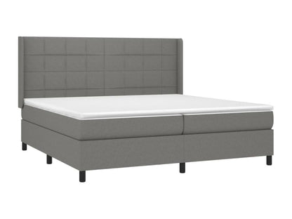 Matelas en tissu gris, 200 x 200 cm