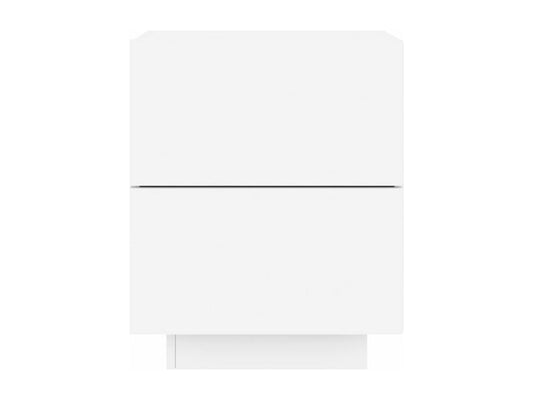 Armoire en bois d'ingénierie blanc