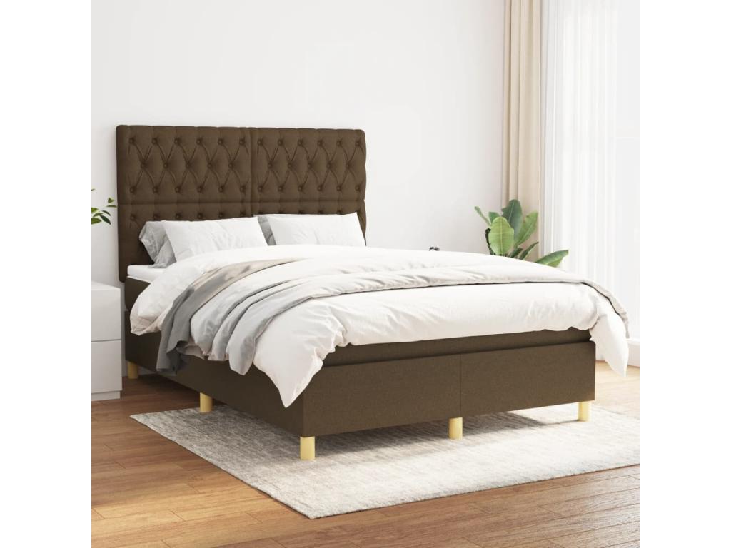 Matelas marron, 140 x 200 cm