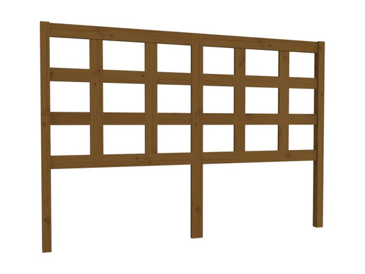 Meuble de maison en bois massif marron, 145,5 x 4 x 100 cm