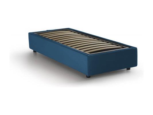 Matelas en tissu bleu, 90 x 200 cm