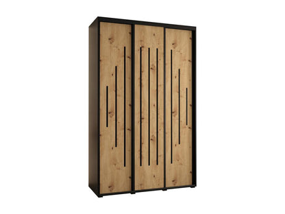 Armoire noire, 150 x 60 x 235,2 cm