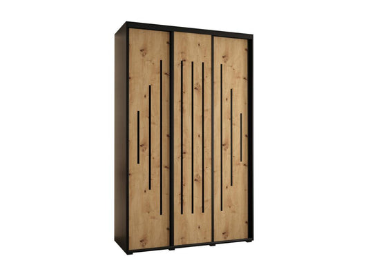 Armoire noire, 150 x 60 x 235,2 cm