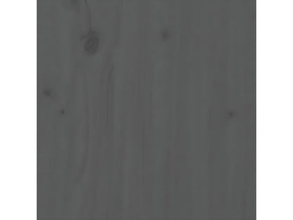 Meuble de maison en bois massif gris, 95 x 4 x 100 cm