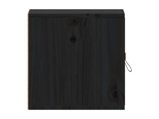 Armoire en pin noir, 31,5 x 30 x 30 cm