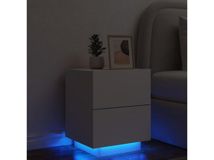 Armoire en bois d'ingénierie blanc