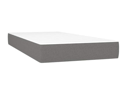 Matelas en tissu gris, 120 x 190 cm