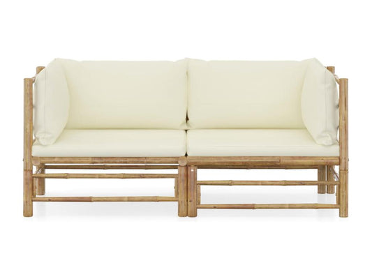 Ensemble de mobilier d'extérieur blanc