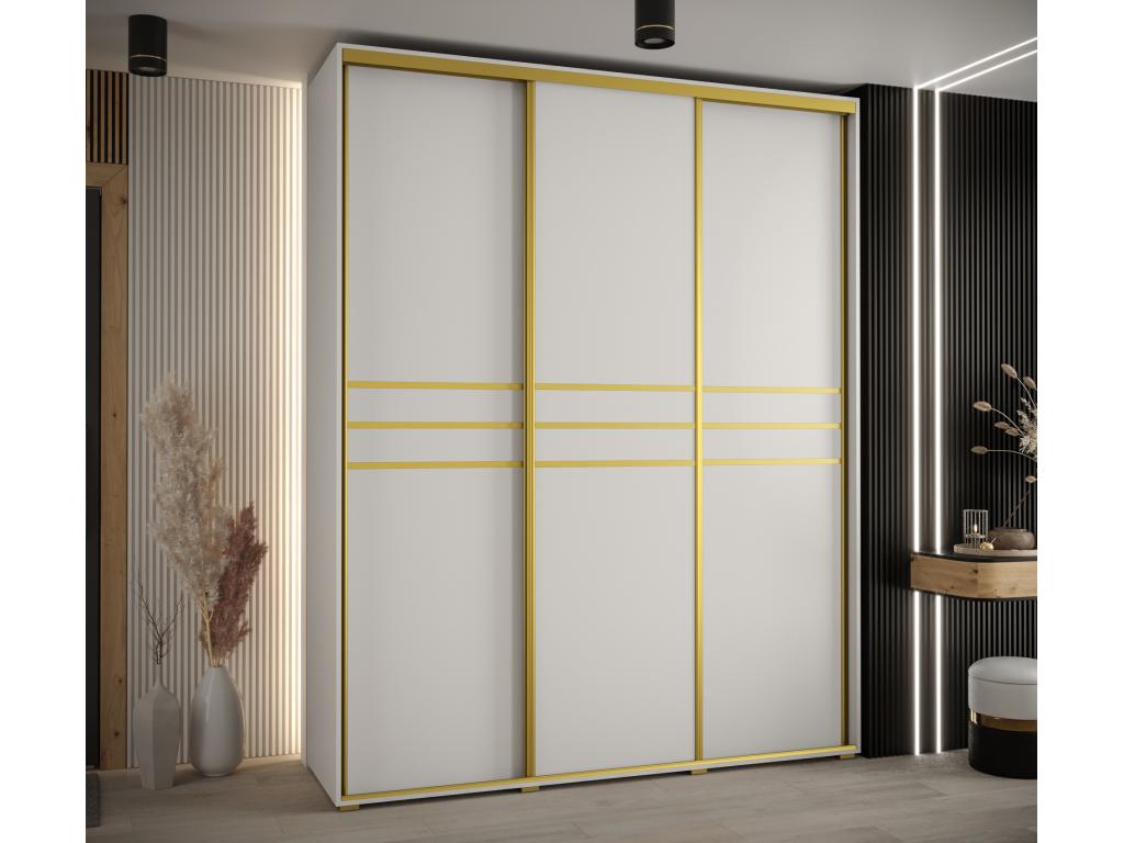Armoire blanche, 190 x 60 x 235,2 cm