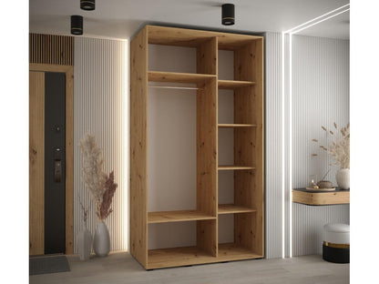 Armoire noire, 140 x 60 x 235,2 cm