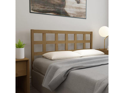 Meuble de maison en bois massif marron, 145,5 x 4 x 100 cm