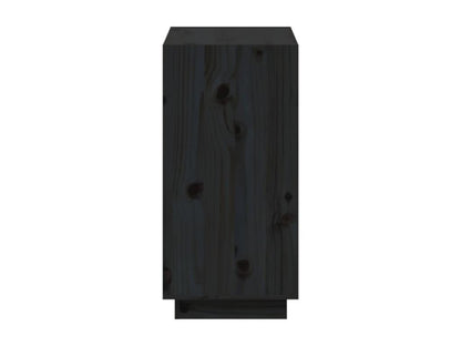 Bibliothèque en pin noir, 60 x 35 x 71 cm