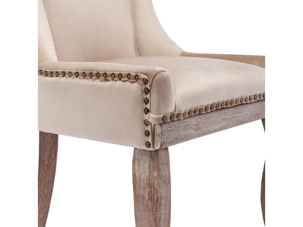 Meubles d'intérieur en velours beige