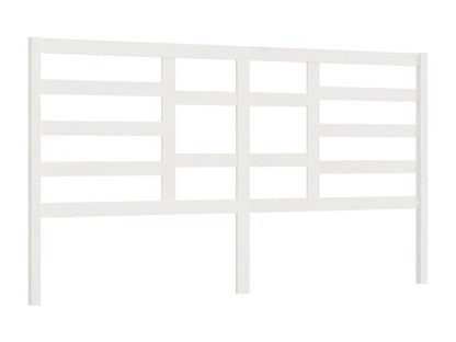 Meuble de maison en bois massif blanc, 206 x 4 x 104 cm