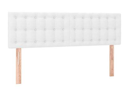 Matelas en similicuir blanc, 140 x 190 cm