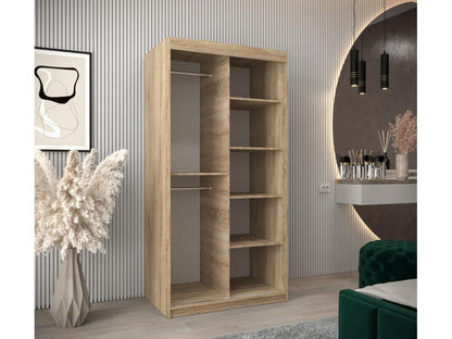 Armoire noire, 100 x 62 x 200 cm