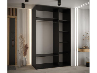 Armoire noire, 150 x 60 x 235,2 cm