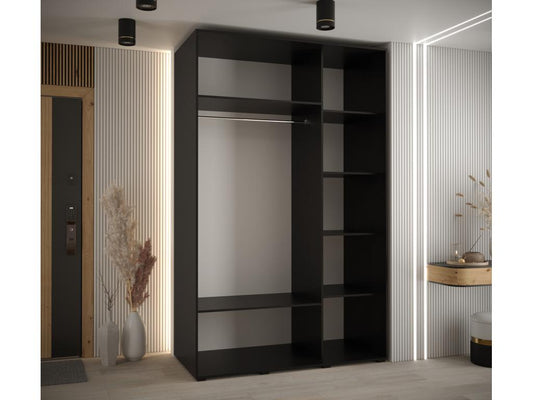 Armoire noire, 150 x 60 x 235,2 cm
