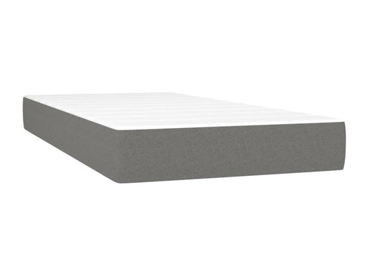 Matelas en tissu gris, 200 x 200 cm