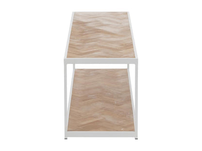 Table basse blanche