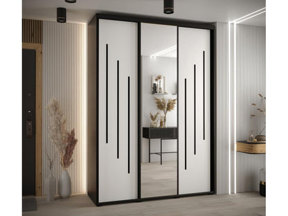 Armoire noire, 170 x 60 x 235,2 cm
