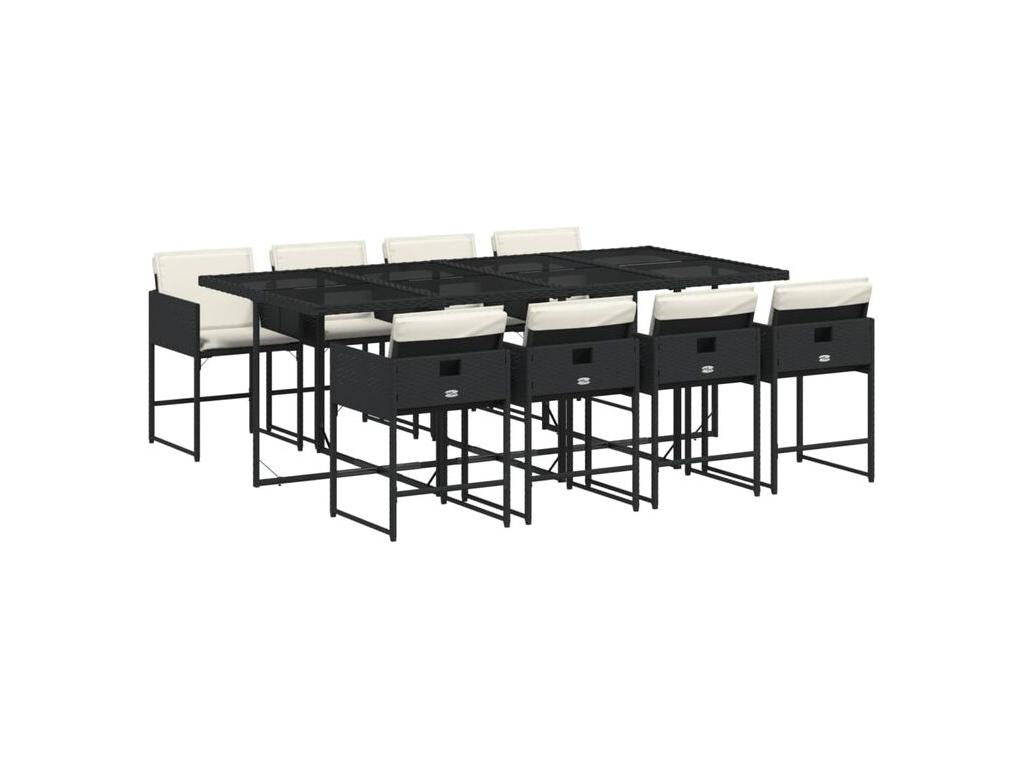 Meubles de maison en résine tressée noire