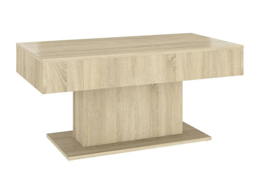 Table basse en chêne naturel, 96 x 50 x 45 cm