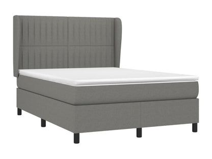 Matelas en tissu gris, 140 x 190 cm