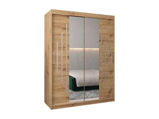 Armoire marron, 150 x 62 x 200 cm