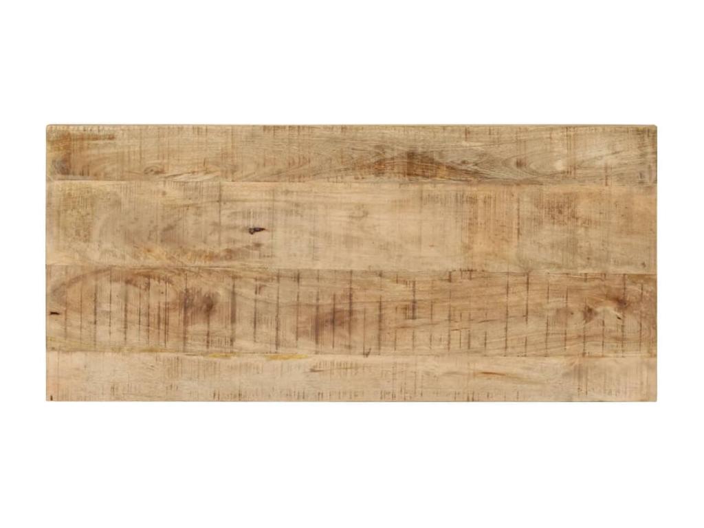 Table marron, 110 x 50 x 76 cm