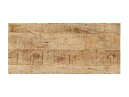 Table marron, 110 x 50 x 76 cm